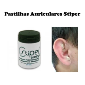 Stiper Auricular – Pastilhas de Silício Terapêutico (100 Unidades)