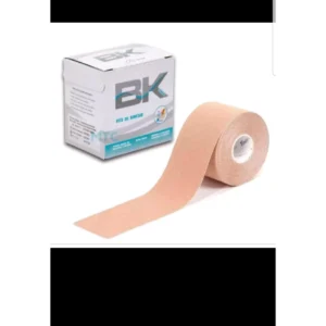 Fita Kinesio BK – Bandagem Elástica (5cm x 5m) com Excelente Respiração