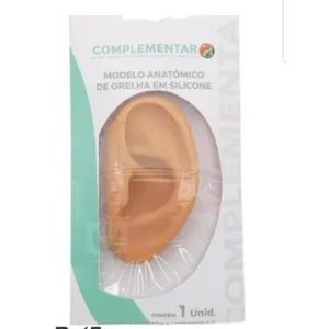 Orelha de Silicone – Modelo Anatômico para Treino em Auriculoterapia